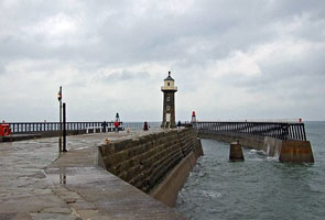 Whitby East Pier (1855)